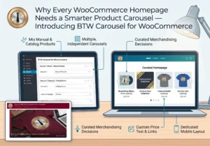 Why Every WooCommerce Homepage Needs a Smarter Product Carousel — Introducing BTW Carousel for WooCommerce
